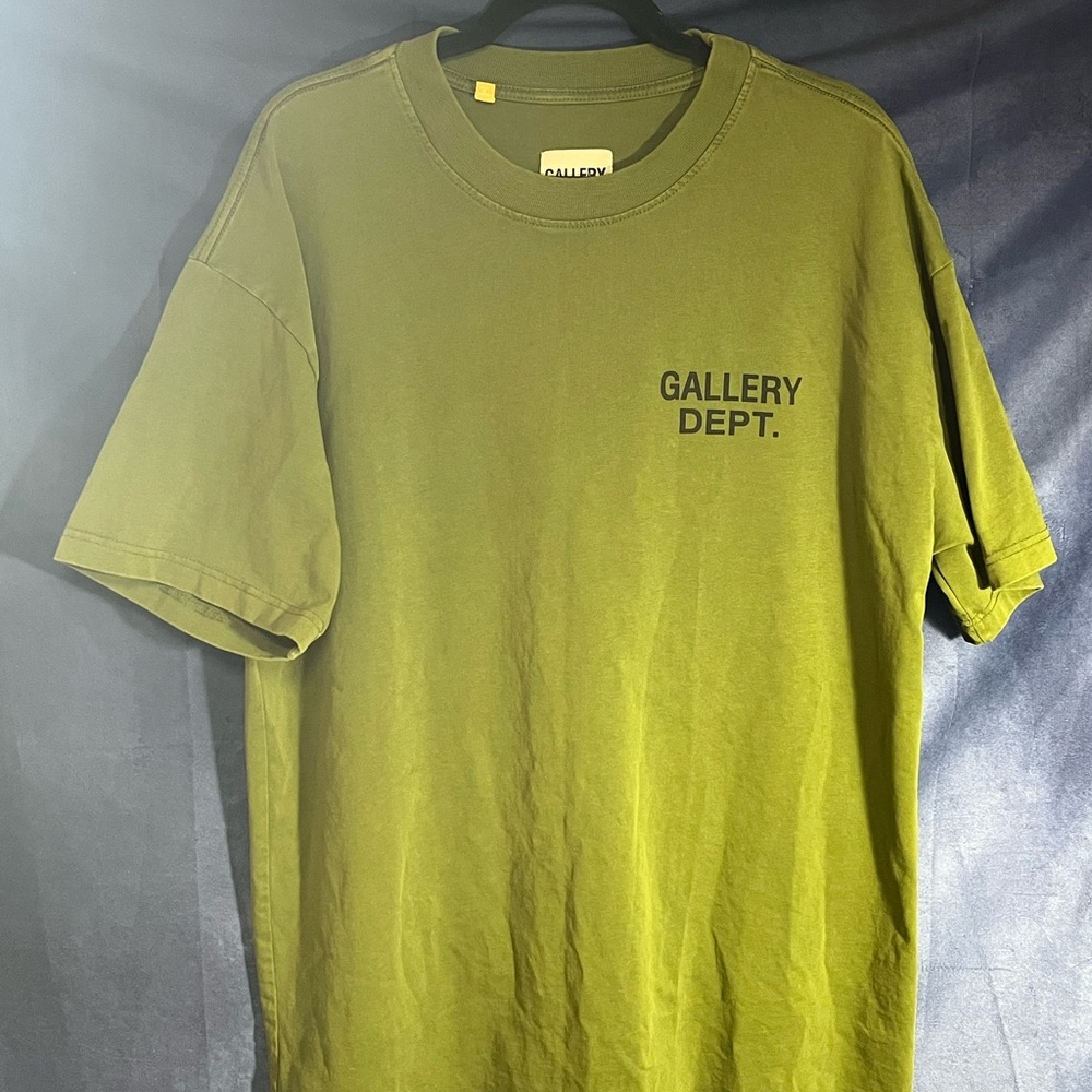 Gallery Dept Green Short Sleeve Tee